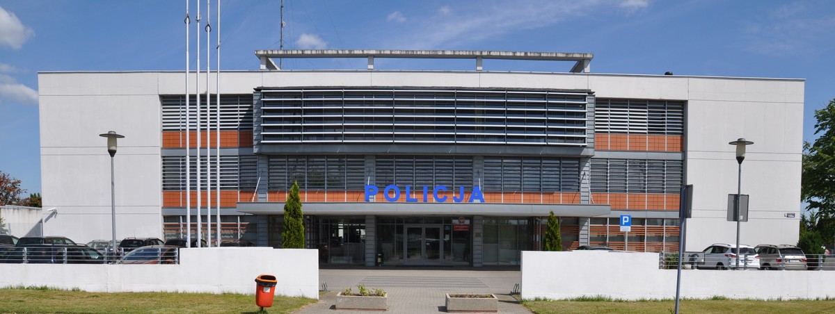 Budynek Komendy Powiatowej Policji w Radzyniu Podlaskim