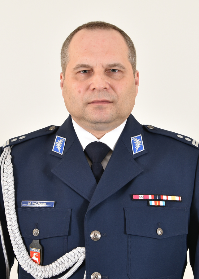 młodszy inspektor Mariusz Woźniak