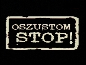 Zdjęcie z napisem STOP Oszustwom