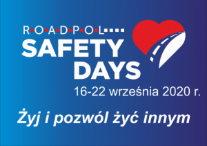 Logo  z napisem Road Safety Days