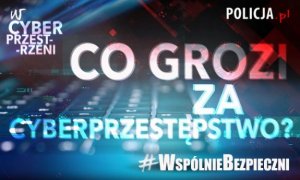 Napis: Co grozi za cyberprzestępstwo?