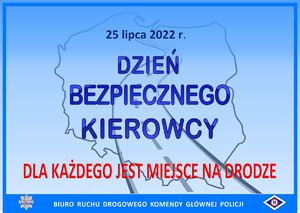 logo akcji dzień bezpiecznego kierowcy, dla każdego jest miejsce na drodze