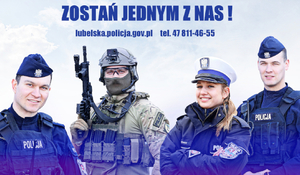 plakat Zostań jednym z nas!