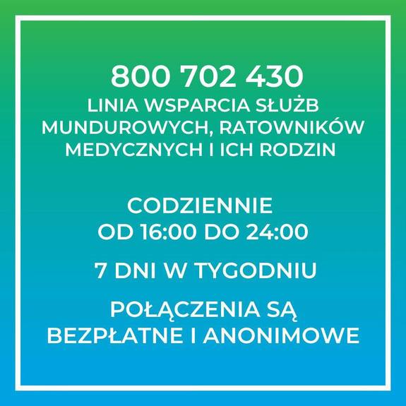 numer telefonu na linie wsparcie
